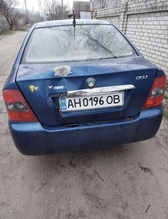 Джили СК.  2006г. Газ/Бенз. По Т/П.