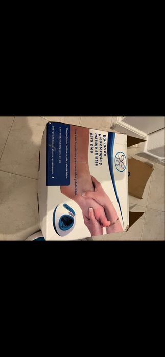 Maquina de massagems para os pes