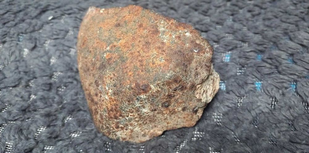 Duży METEORYT kamienny -  Chondryt L6 - NWA  z Algierii -  449,93g