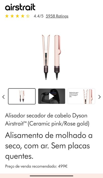 Alisador Dyson airstrait