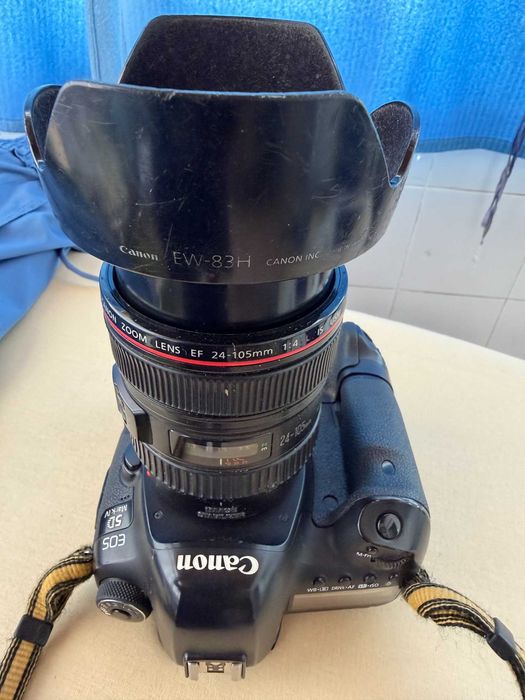 Canon D5 Mark IV + Objetiva Canon EF 24-105 f4 + Punho BG E20 + Memoria Sandisk Compact Flash Extreme Pro
