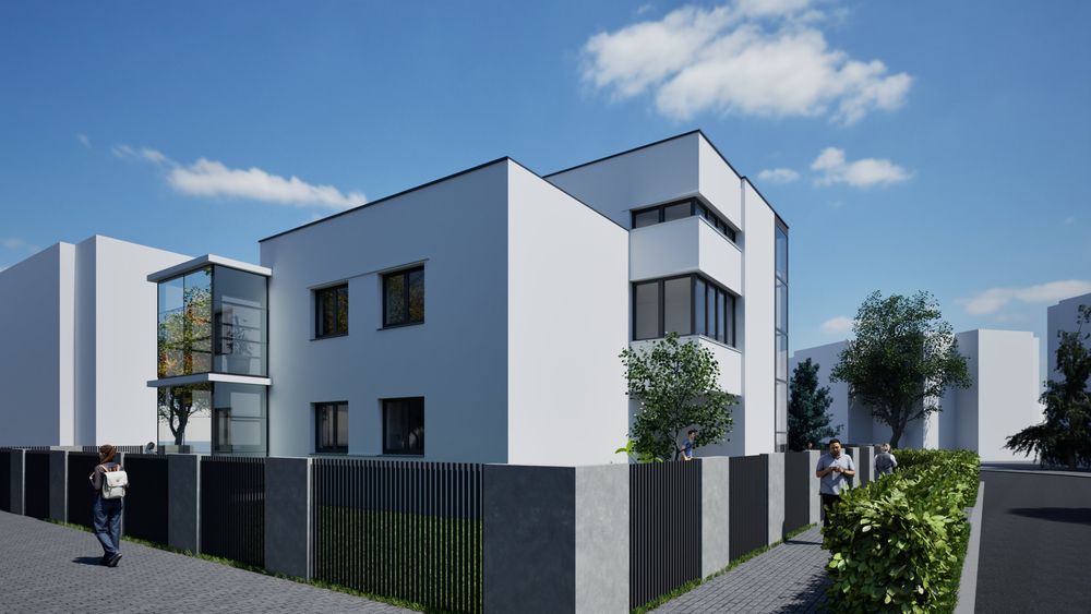 Budynek na klinikę, gabinety, biurowiec.