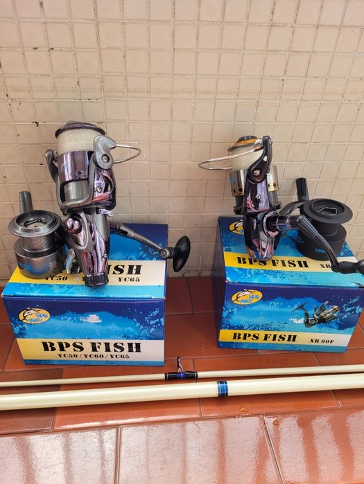 Oportunidade! Equipamento de Pesca – Canas 3M e Molinetes + Extras!