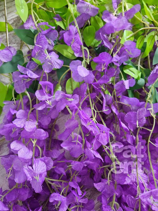 Wisteria fioletowa glicynia sztuczna girlanda dekoracja 12 sztuk