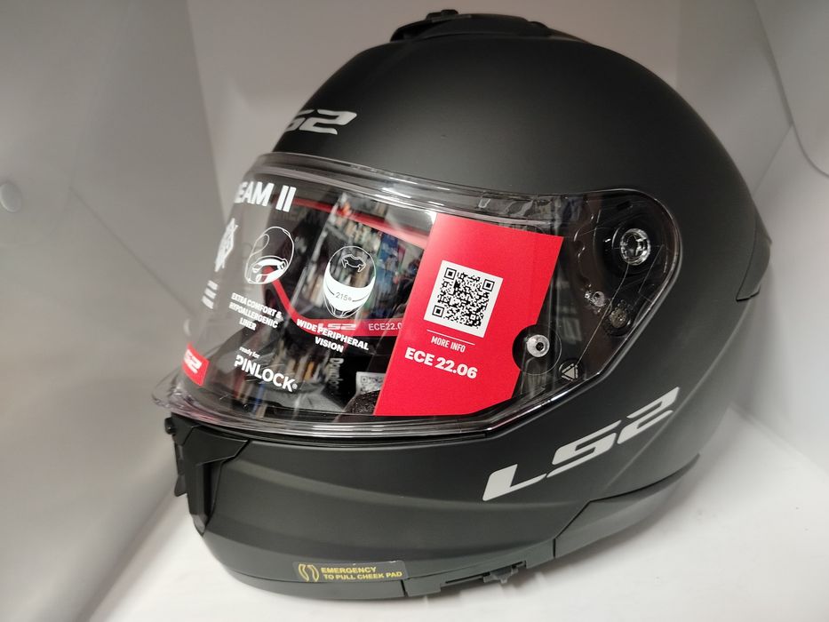 Kask LS2 STREAM II, Integralny z blendą przeciwsłoneczną,