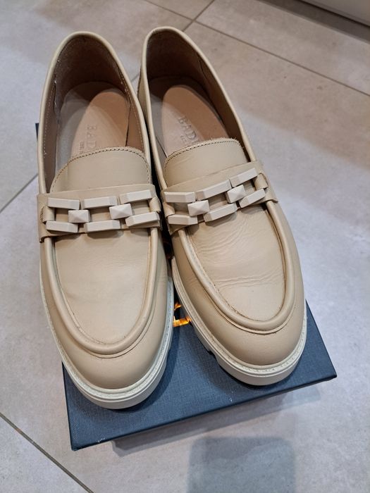 Półbuty skórzane Badura