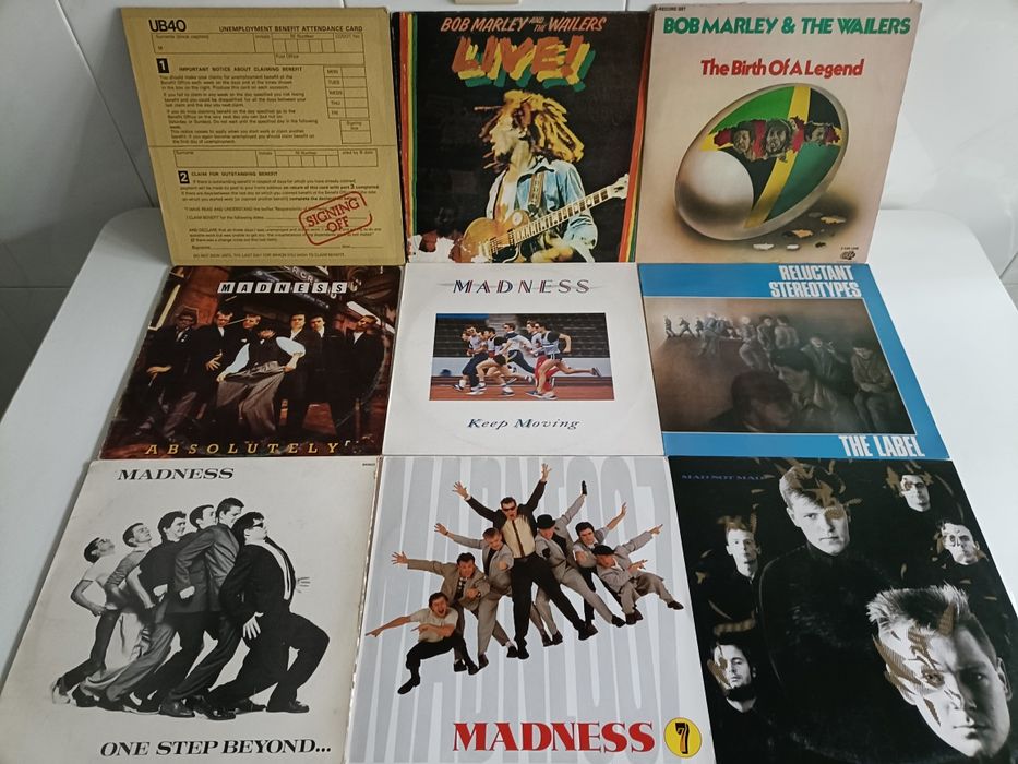 ABBA Bowie PRINCE Winwood MARILLION Madness ZZ TOP e outros {vinis}