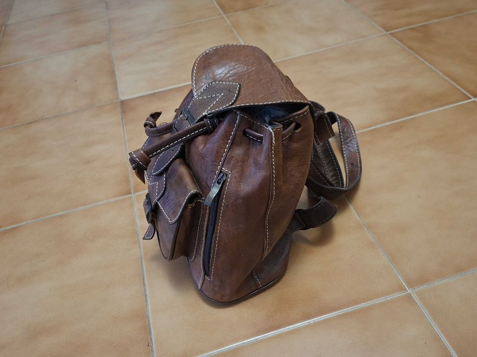 Mochila em pele/couro forte de qualidade, para CAÇA