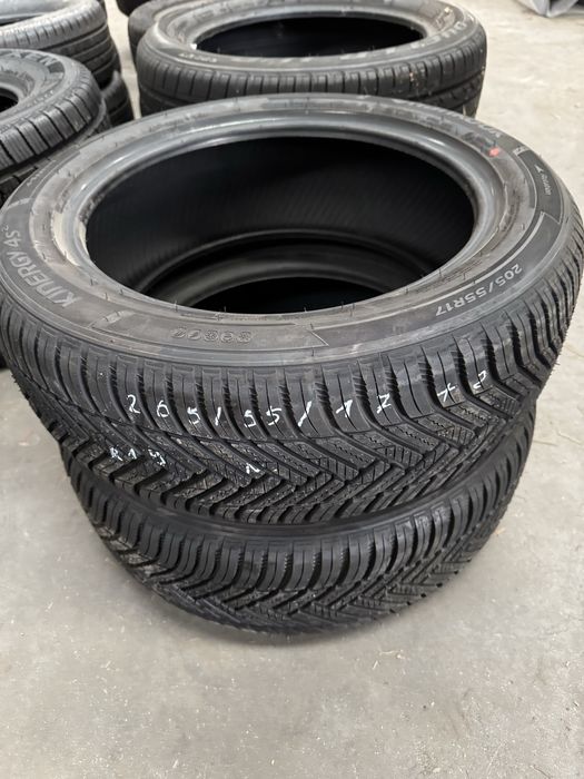 Dwie opony całoroczne 205/55/17 HANKOOK Nowe F-Vat