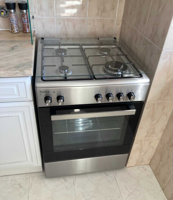 Fogão FLAMA inox 60X60