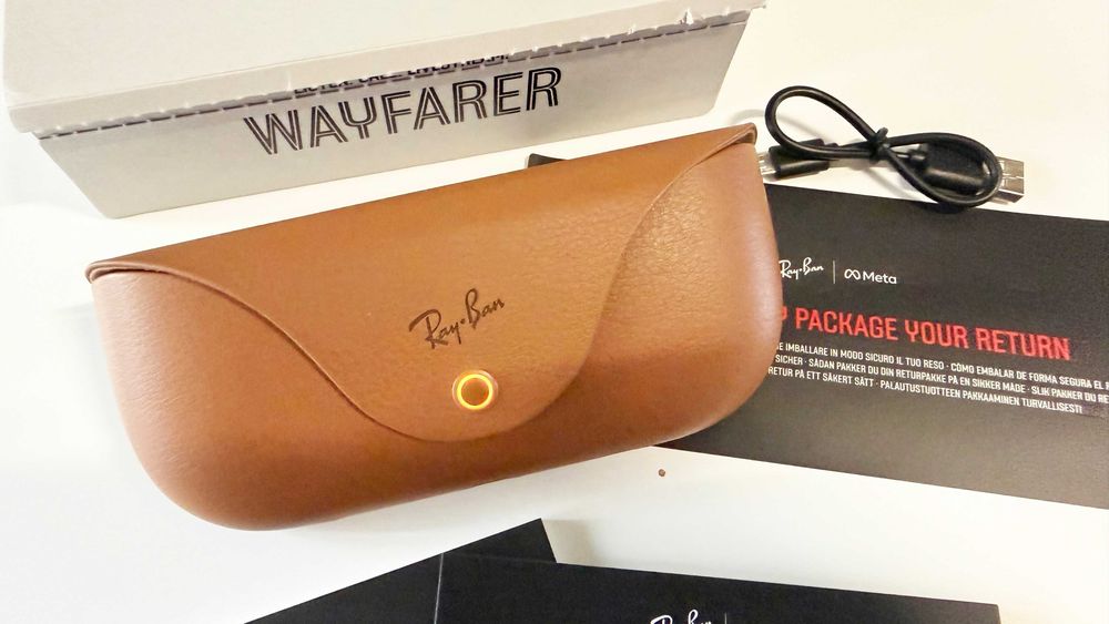 Ray-Ban Meta Wayfarer – Gen 1 - Pouco usado, completo