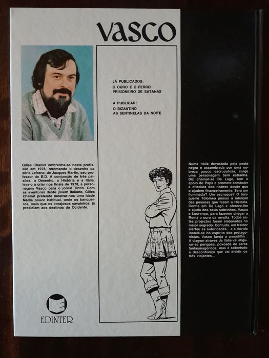 Vasco ‐ O Ouro e o Ferro Nº 1 Gilles Chaillet