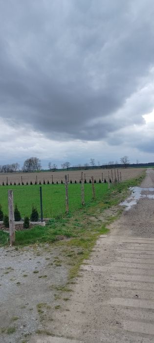Działka budowlana.media w drodze,światłowód.BezterminoweWarunkZabudowy