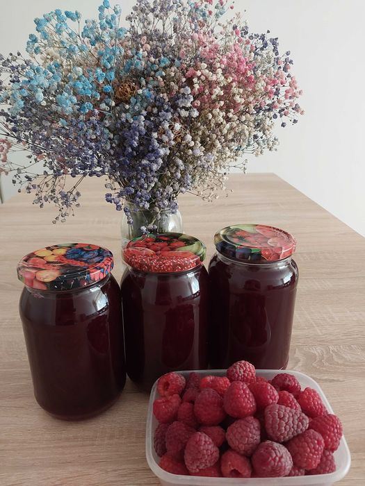 Sok z malin malinowy Domowej Roboty! 900ml i 500ml