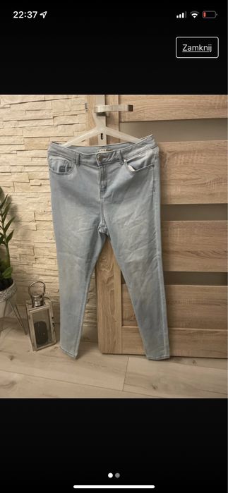 Dzinsy l/xl miekkie