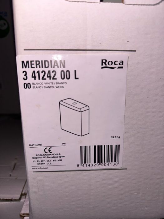 Sanita completa Roca Meridian com autoclismo – Nova