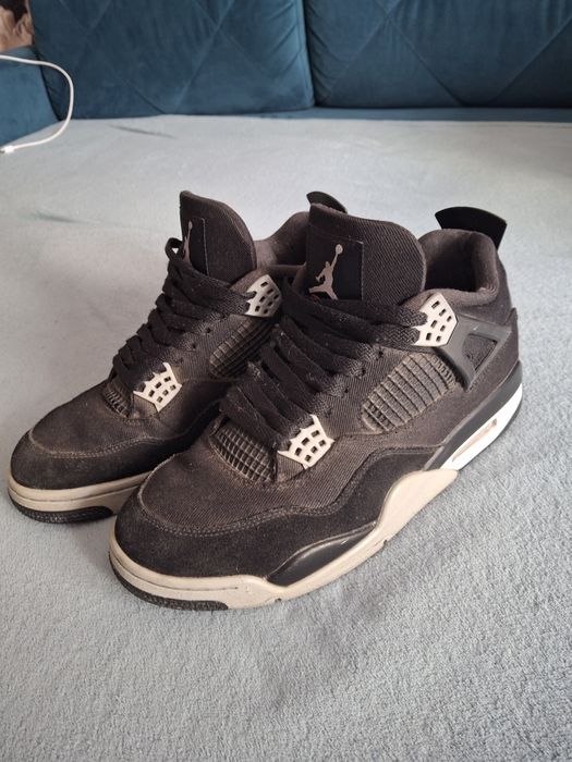 Air Jordan 4 Black Canvas