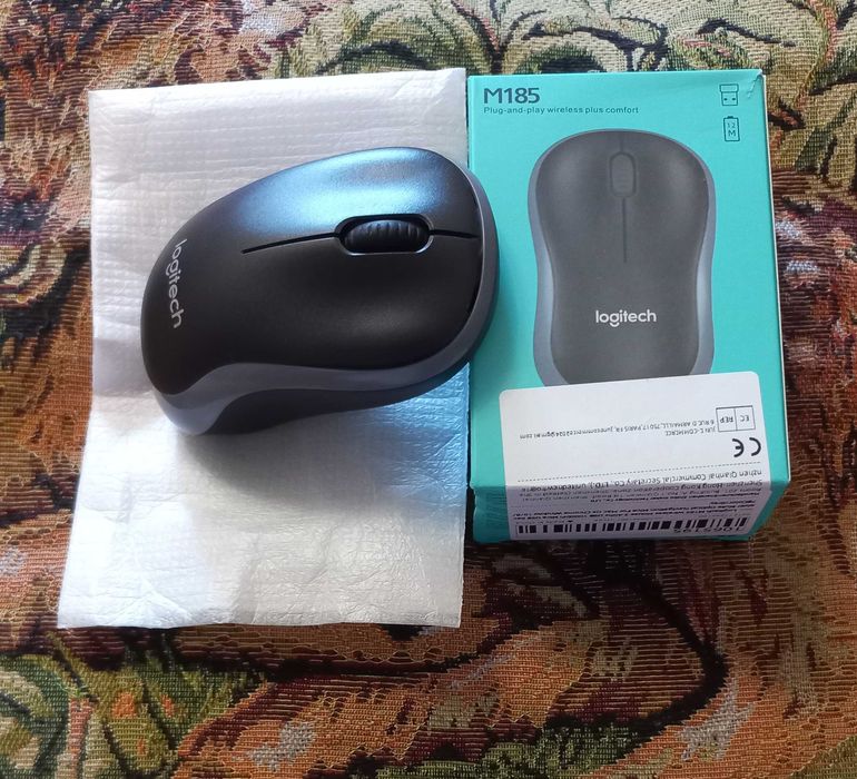 Logitech M185 Grey миша для пк