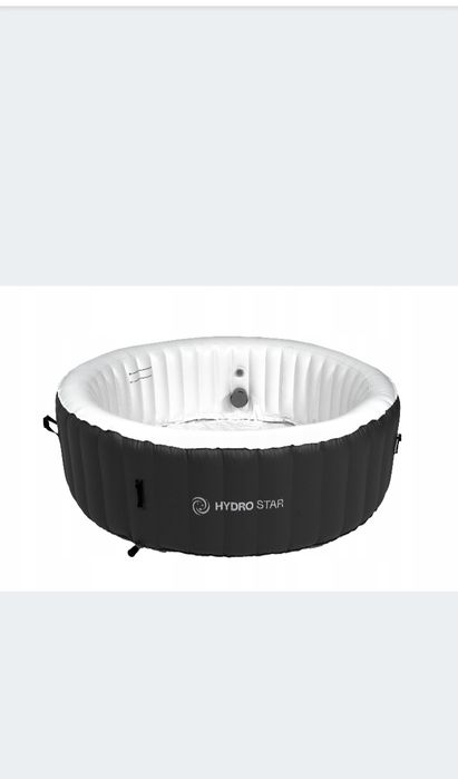 Jacuzzi HYDRO STAR spa ogrodowe NIECKA basen HORIZON SZARY okrągły 4-5 os.