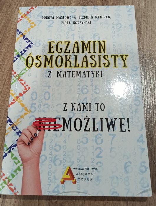 Książka egzamin ósmoklasisty z matematyki