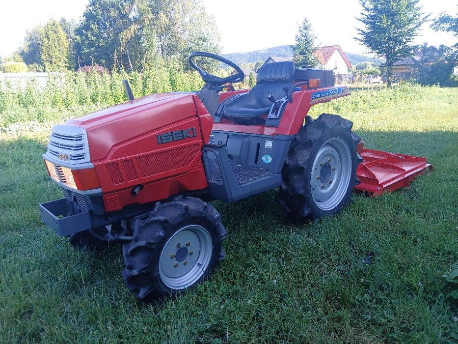 Japoński traktor iseki 4x4 kosiarka mulczer 4x4