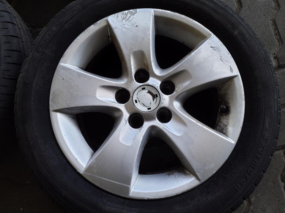 Jantes Skoda R14 Com Pneus 185/60 Furação 5X100