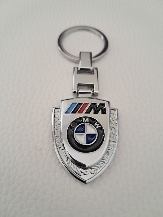 Porta-chaves BMW M Emblema Brasão (Novo / Selado)