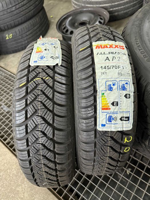 2x Opony Wielosezonowe 145/70R13 MAXXIS ALLSEASON AP2  Cena za 2szt