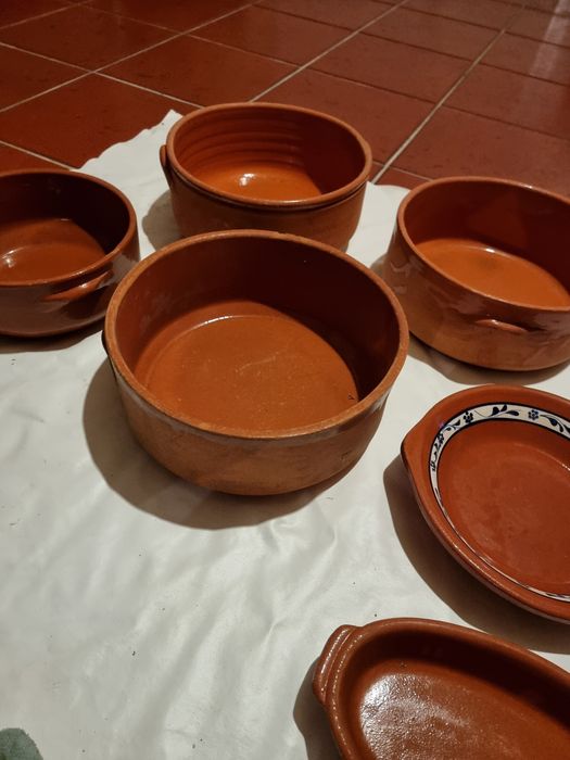 Peças de loiça em Barro