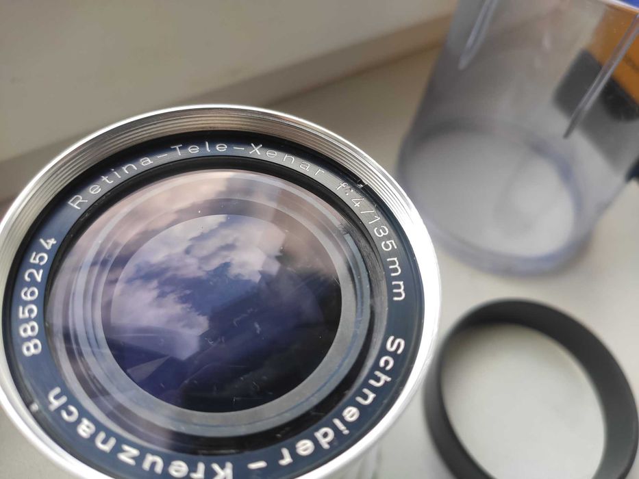 Шнайдер Теле-Ксенар 1-4/135 mm и адаптер DKL/M42.