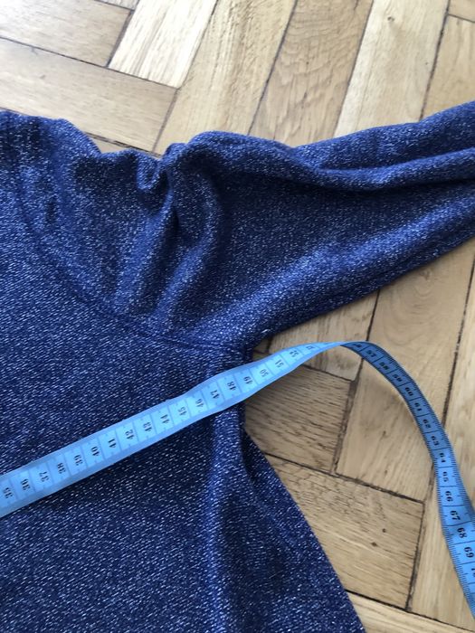 Tui granatowa bluza z brokatem 10 M