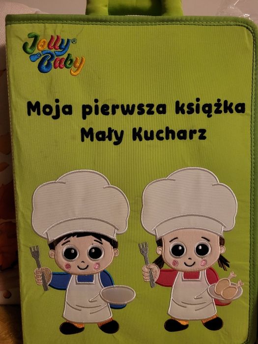 Książeczka manipulacyjna  jolly baby Mały kucharz