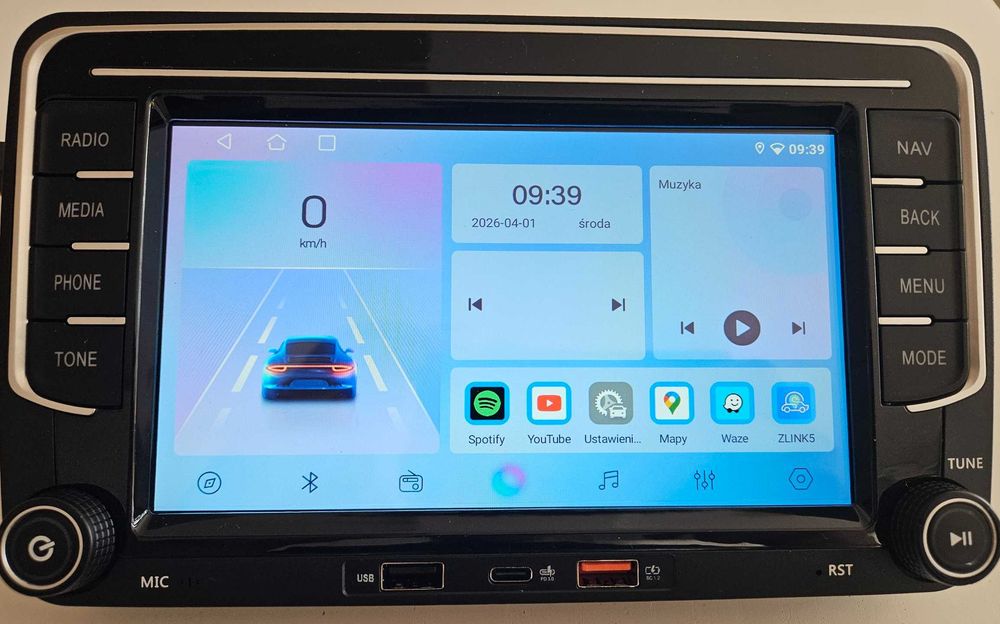 Radio Android do VW / Skoda / Seat – CarPlay, Android Auto | Kamera GRATIS!