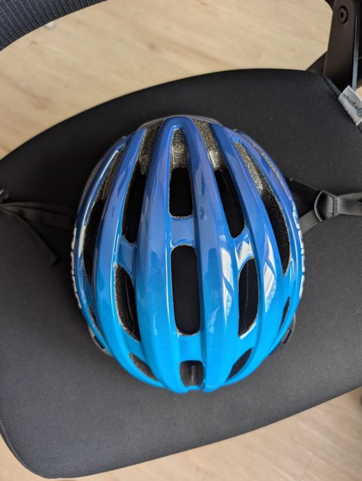 Capacete de Ciclismo Giro Angon – Azul – Como Novo