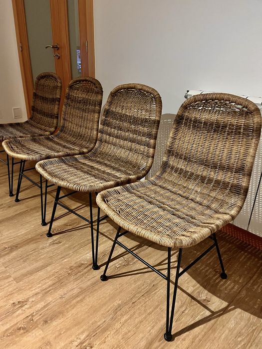 4 Cadeiras verga interior/exterior Casa Home