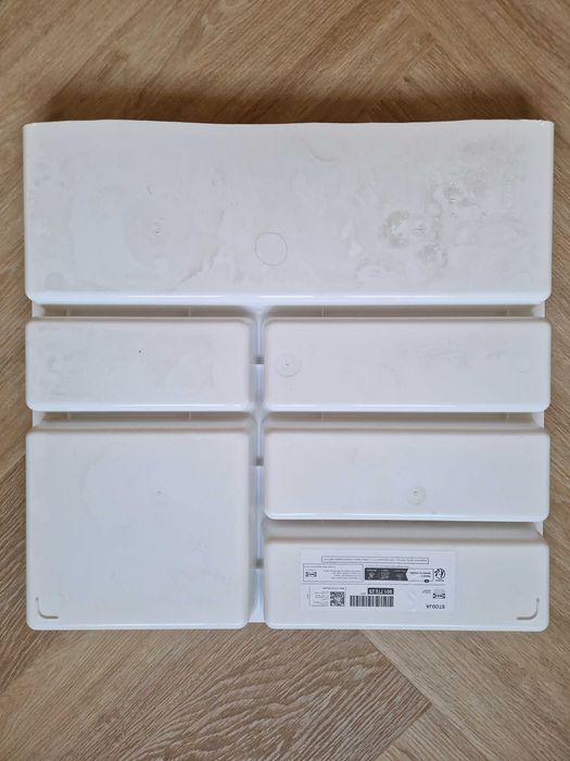 Przycięty wkład na sztućce organizer IKEA Stodja