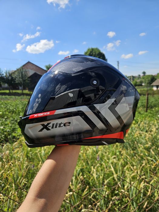 Мотошолом Xlite X-903 Ultra Carbon L • 2 візори ( Nolan Shoei, MT, LS, AGV, Scorpion, HJC ) Мотошолом