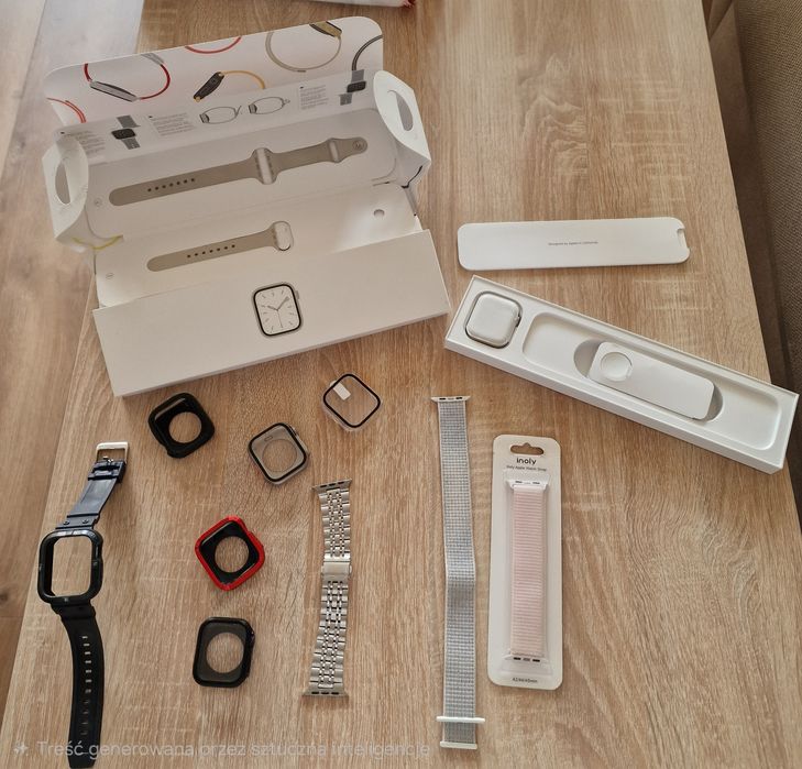 Apple Watch Series 7 45mm GPS  + CELLUAR ZESTAW