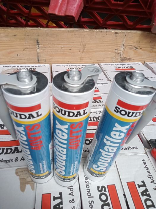 Клей герметик Серый Полиуретановый Soudal SOUDAFLEX 40VTS 300 мл