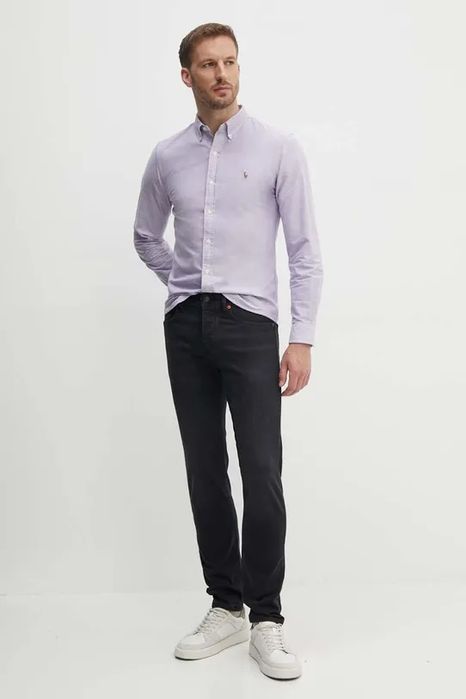 Jeansy czarne Slim Fit Taber BOSS 34/32