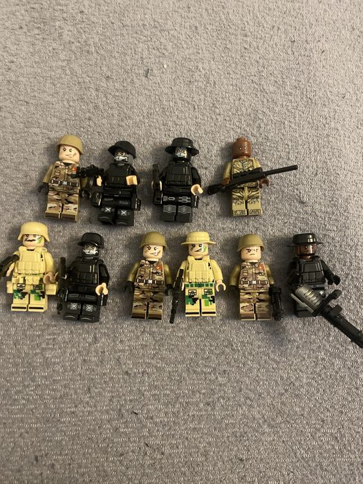 10sztuk figurki wojsko