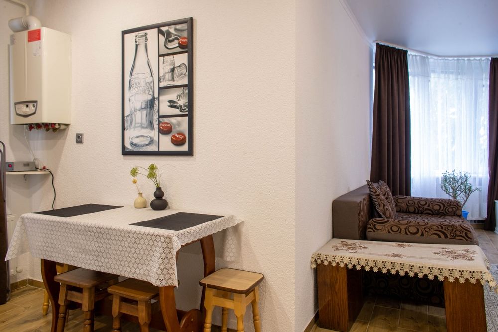 Погодинно,подобово нову квартиру в центрі міста біля парку.