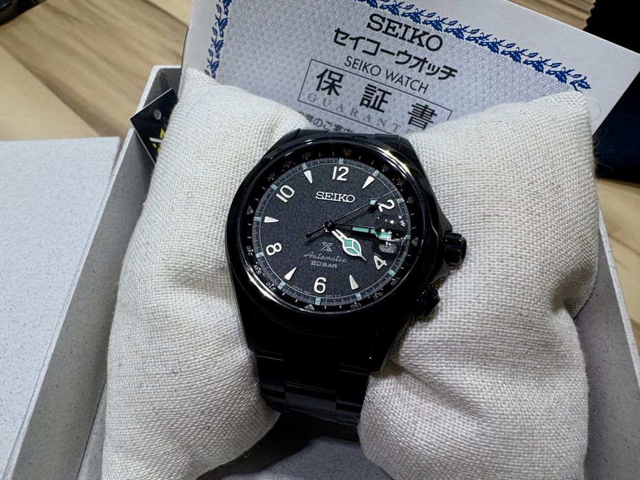 Seiko PROSPEX Alpinist Night Vision Black SPB337 Limited Edition