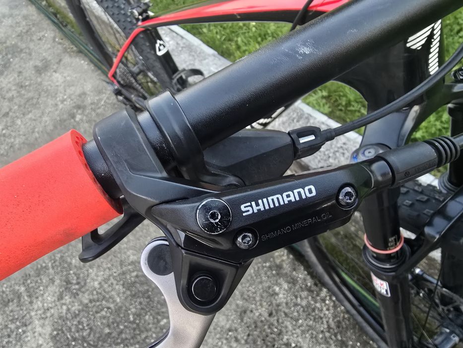 Bicicleta btt carbono