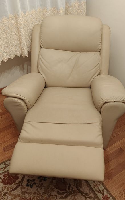 Poltrona em pele