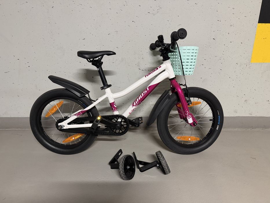 Rower dziecięcy GHOST Powerkid 16 – dziewczęcy | Jak nowy | Gwarancja |