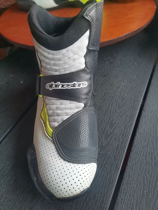 alpinestars 45 размер летние, перфорированная кожа.кожаные