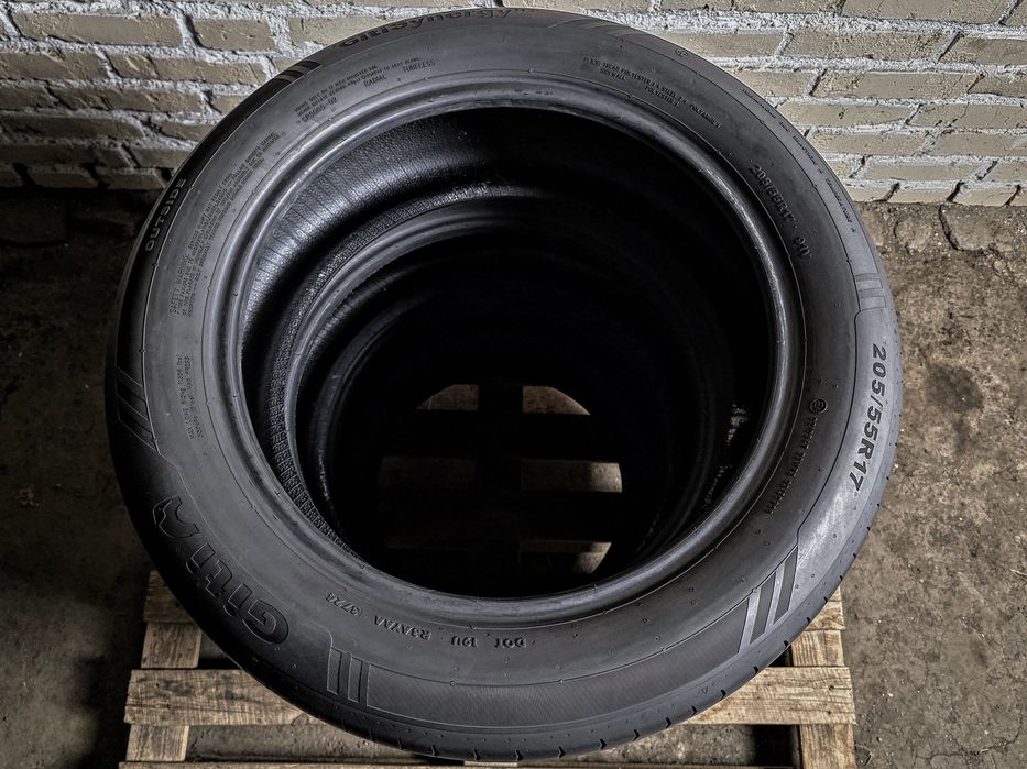 Як нові 205/55r17 Giti | 2024 | 7.5mm | Преміум шини | Ідеальний стан