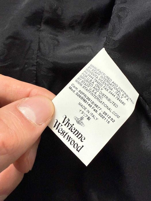 Vivienne Westwood marynarka damska czarna żakiet M Red Label