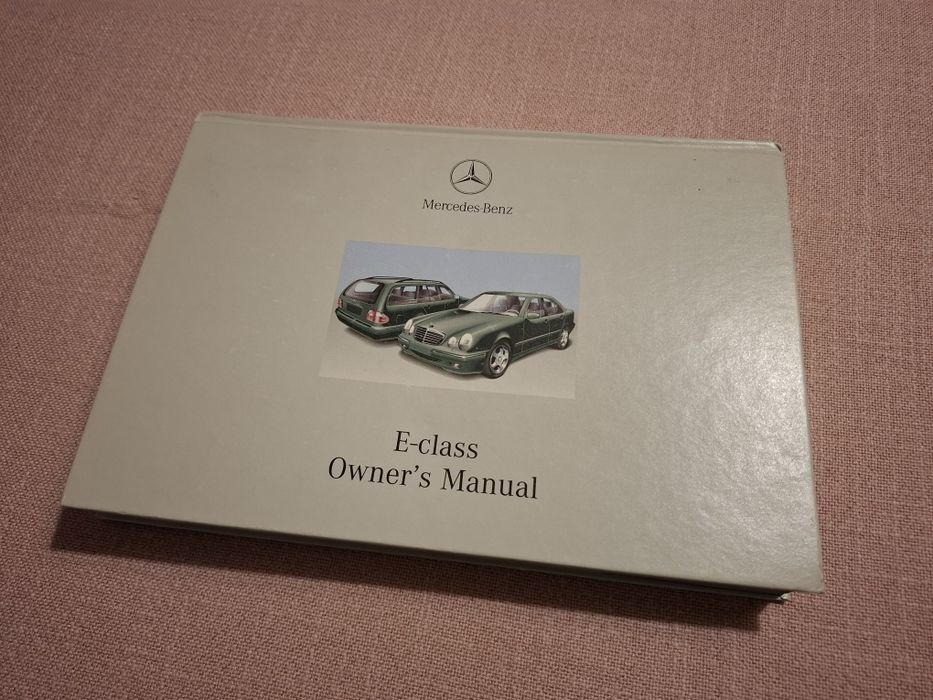 Mercedes-Benz W210/S210 Manuais do condutor Classe E "Owner's Manual"